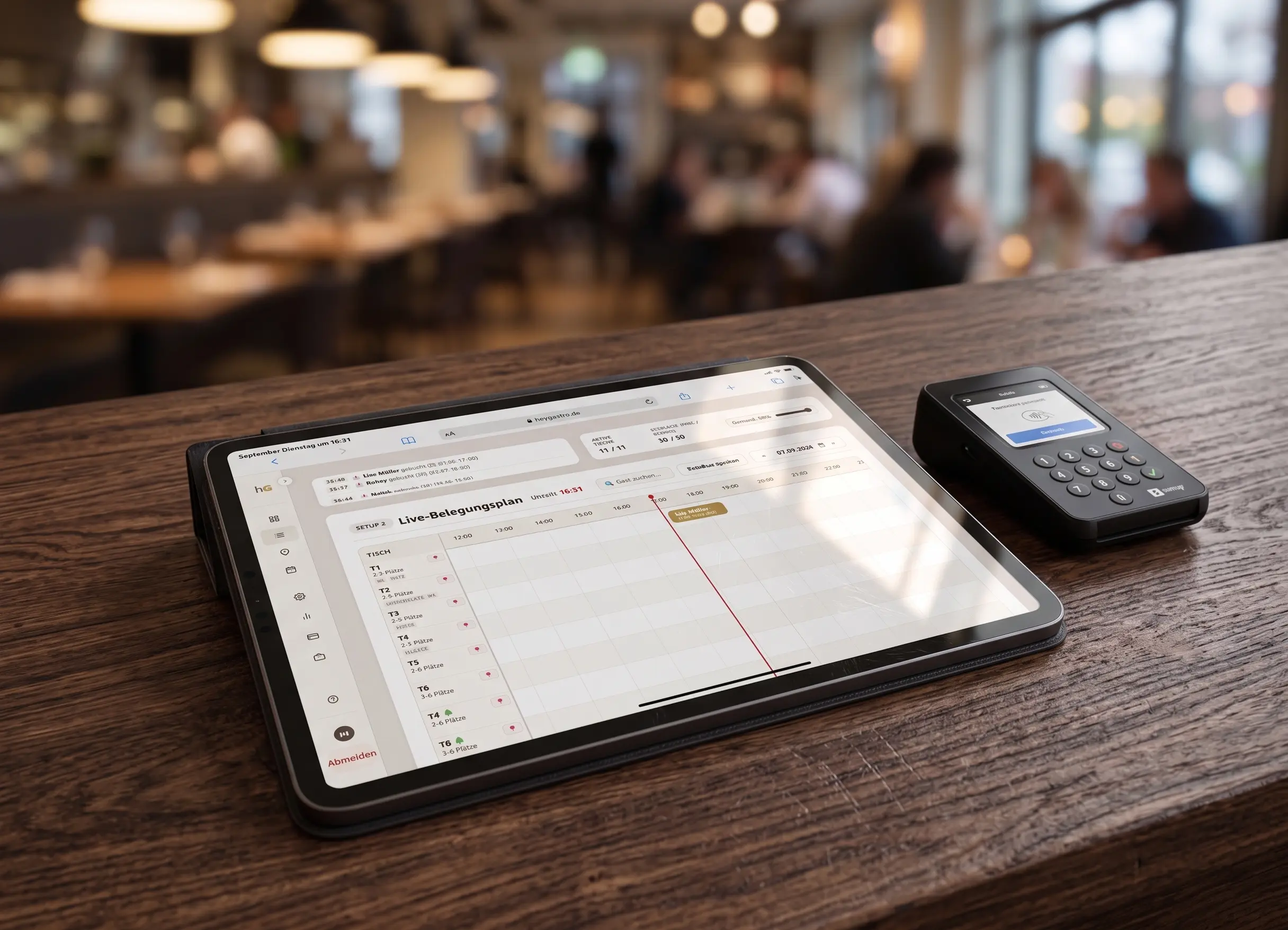 Dashboard iPad